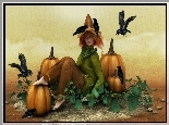 Halloween, Dynie, Kruki