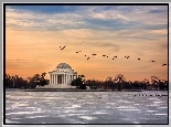 Waszyngton, Pomnik, Thomas Jefferson, Ptaki